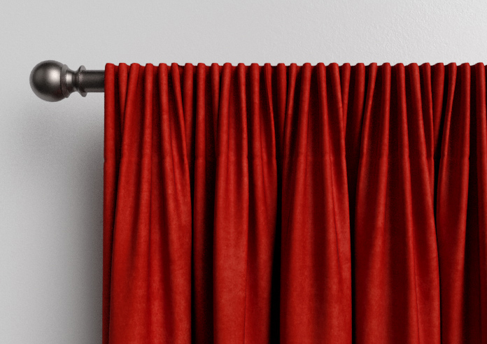 Faux Suede, Brick - Made to Measure Curtains - Image 9